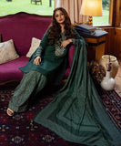 Deep Green 3-Piece Embroidered Suit