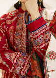Red Ethnic Printed Lawn Suit – 3 Piece