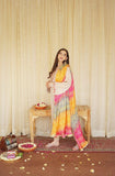Beige Embroidered Lawn Suit-3 piece